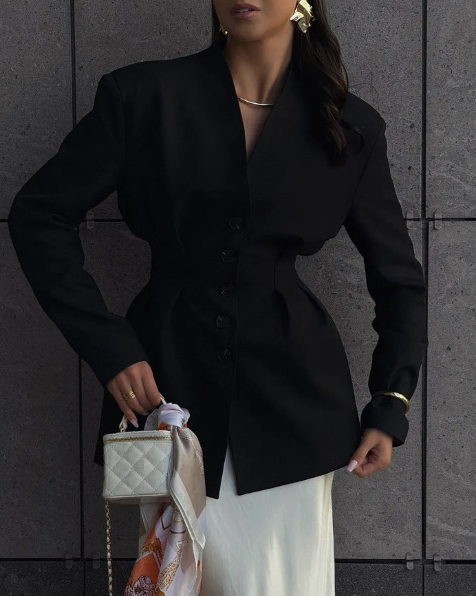 Elegante Blazer mit Statement-Knöpfen