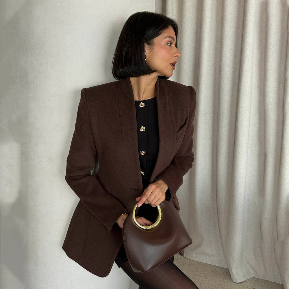 Klassischer Long Blazer