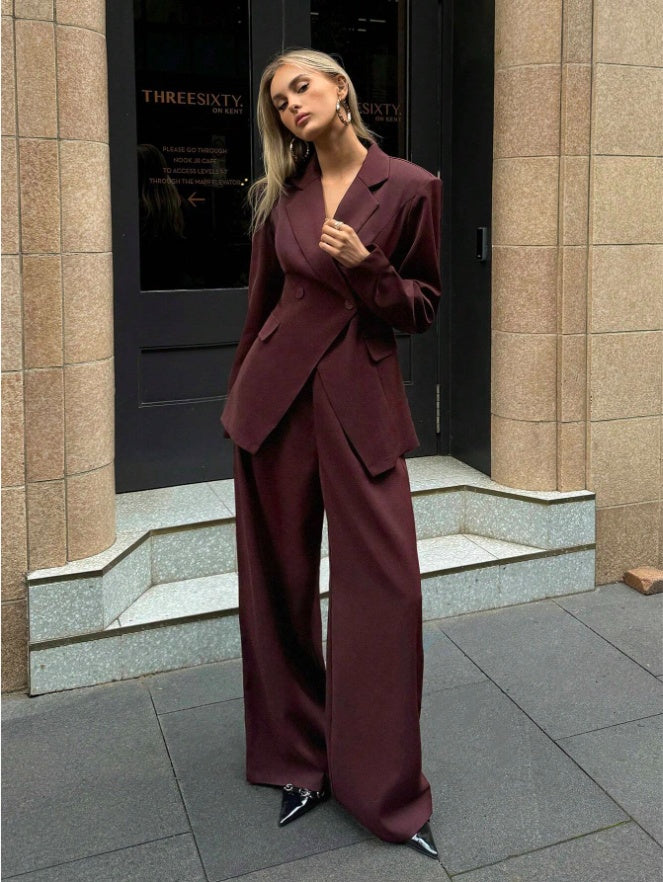 Oversize Blazer-Hosenanzug