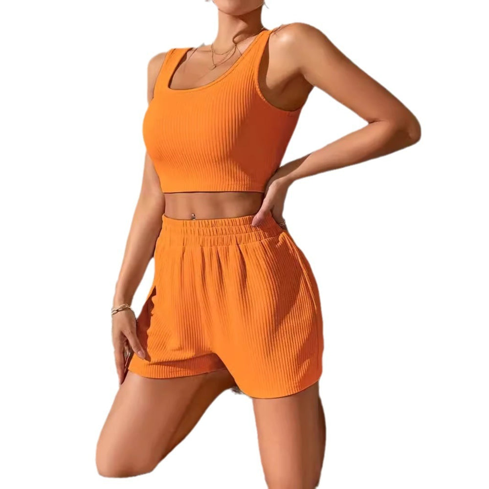 Mode Casual Weste Shorts Set