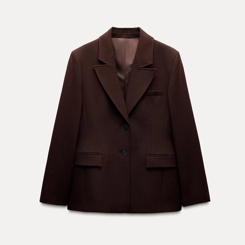 Temperament Taillenkontrollierter Anzug, Jacke, Rock, Outfit