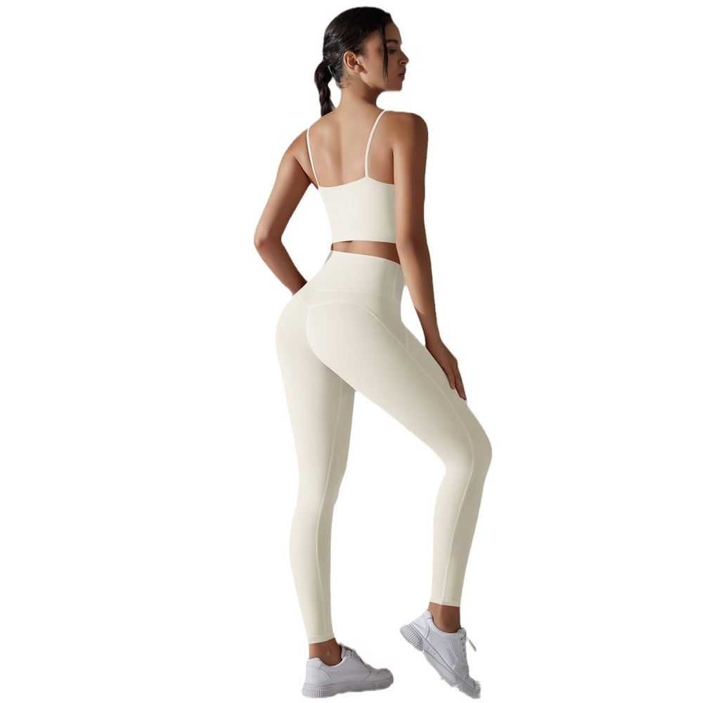 Hochintensiver Fitness Pilates Laufsport Sling Top Anzug