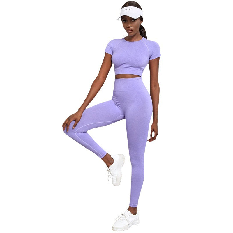 Fitness Hose mit Kurz-T-Shirt
