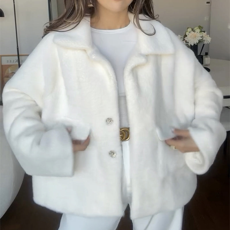 Fleece mit Pelz-Optik für maximalen Komfort