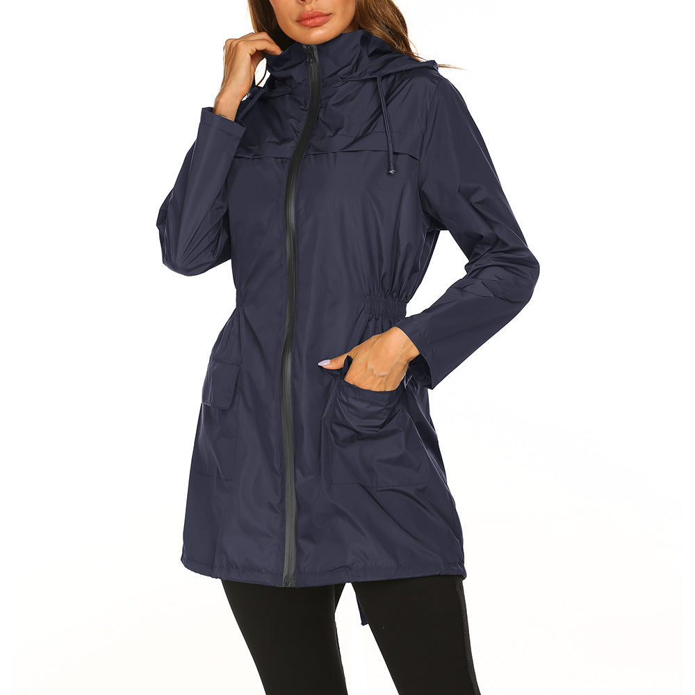 Wasserabweisender Damen-Parka mit Kapuze