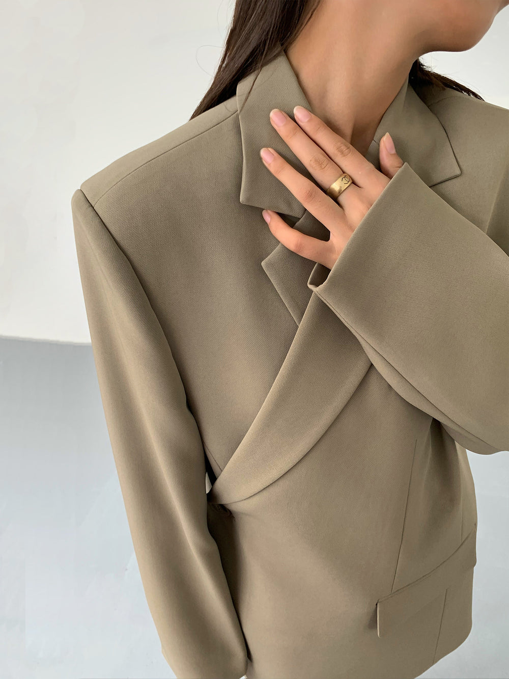 Klassischer Oversize-Blazer