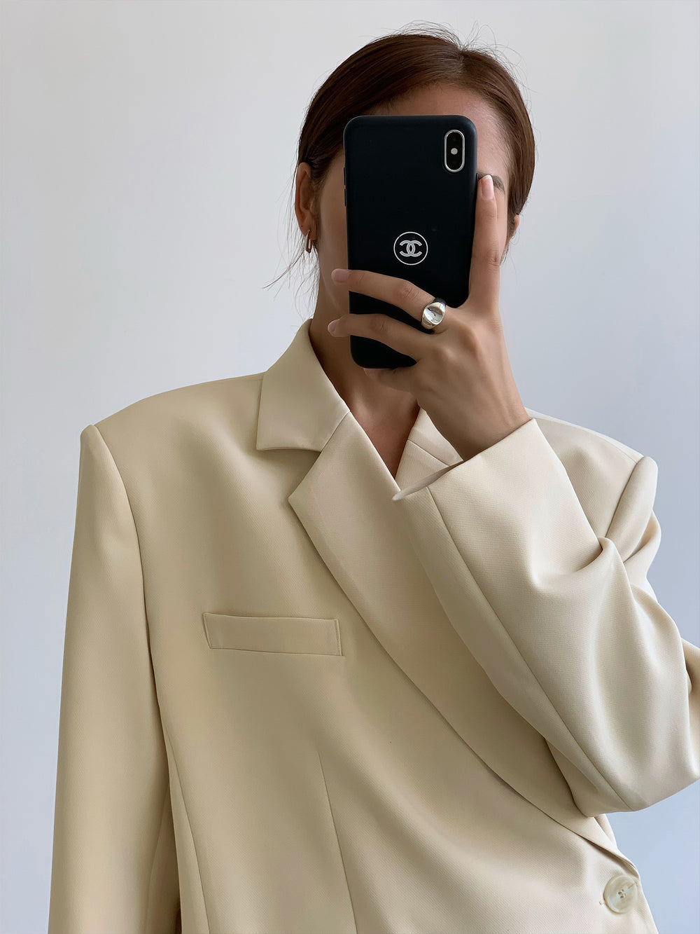 Klassischer Oversize-Blazer